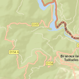 Branoux-les-Taillades Street Map