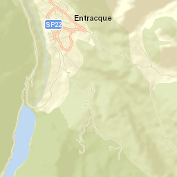 Entracque Street Map