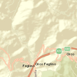 Feglino Street Map