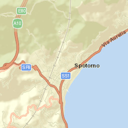 Spotorno Street Map