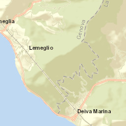Deiva Marina Street Map