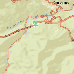 Carrodano Street Map