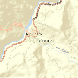 Riolunato Street Map