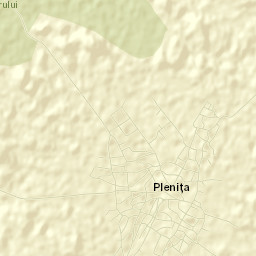 Comuna Pleniţa Street Map