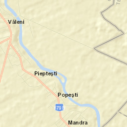 Comuna Văleni Street Map
