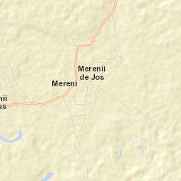Merenii de Sus Street Map