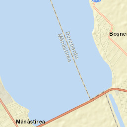 Mânăstirea Street Map