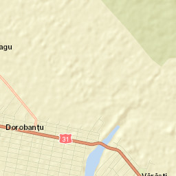 Comuna Dorobanţu Street Map