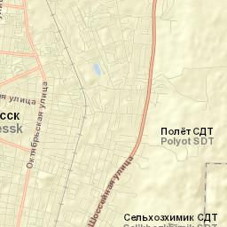 Cherkessk Street Map
