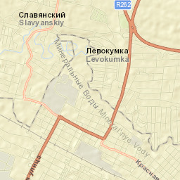 Levokumka Street Map