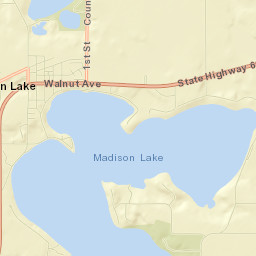 Madison Lake Street Map