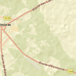 Mimizan Street Map