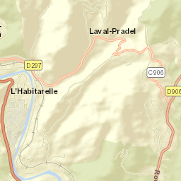 Laval-Pradel Street Map
