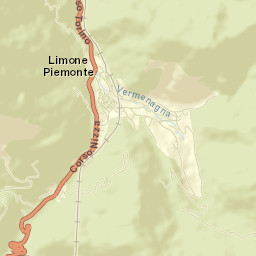 Limone Piemonte Street Map