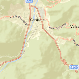 Garessio Street Map