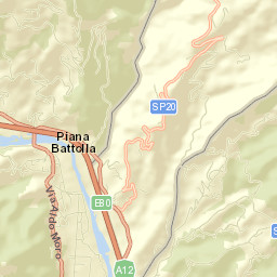 Piana Battolla Street Map