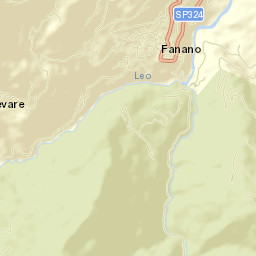Fanano Street Map
