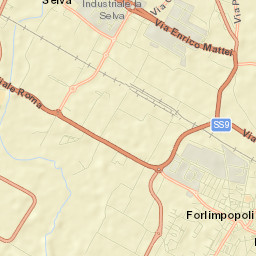 Forlimpopoli Street Map
