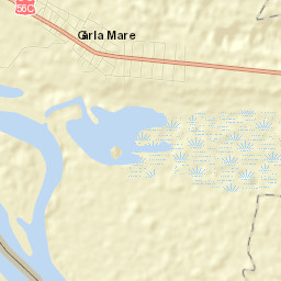 Gârla-Mare Street Map