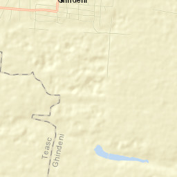 Comuna Ghindeni Street Map