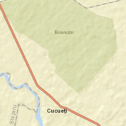 Cucueți Street Map