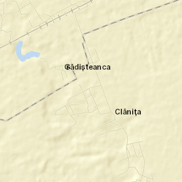 Comuna Frăsinet Street Map