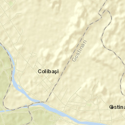 Goştinari-Văcăreşti Street Map