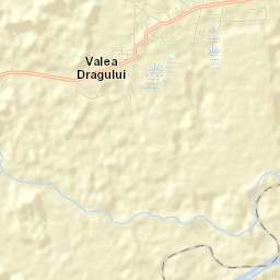Valea Dragului Street Map