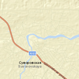 Suvorovskaya Street Map