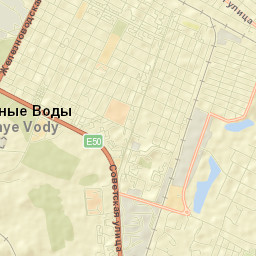 Mineralnye Vody Street Map