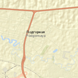Podgornaya Street Map