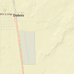 Dubois Street Map