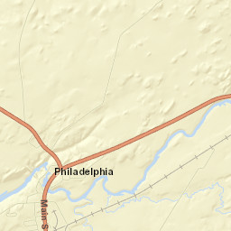 Philadelphia Street Map