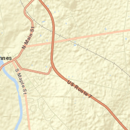 Vergennes Street Map