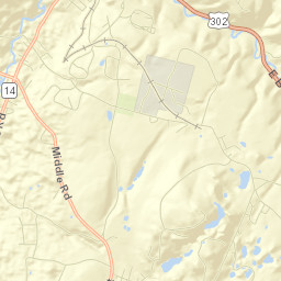 South Barre Street Map