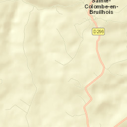 Sainte-Colombe-en-Bruilhois Street Map