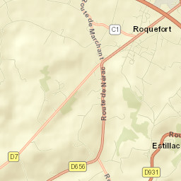Estillac Street Map