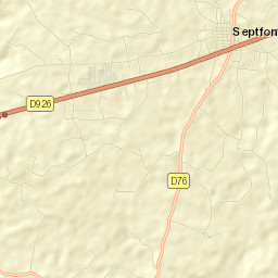 Septfonds Street Map