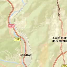 Saint-Martin-de-Valgalgues Street Map