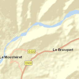Le Brusquet Street Map