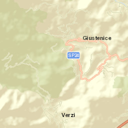 Giustenice Street Map