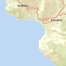 Levanto Street Map