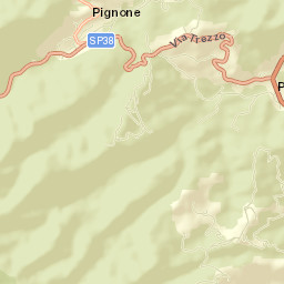 Pignone Street Map