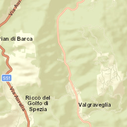 Riccò del Golfo Street Map