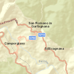 San Romano in Garfagnana Street Map