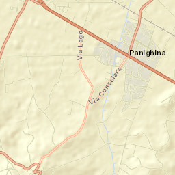 Panighina Street Map
