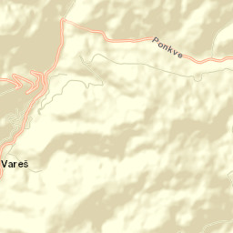 Vareš Street Map