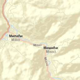 Milići Street Map