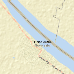 Novo Selo Street Map