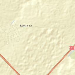 Siminoc Street Map